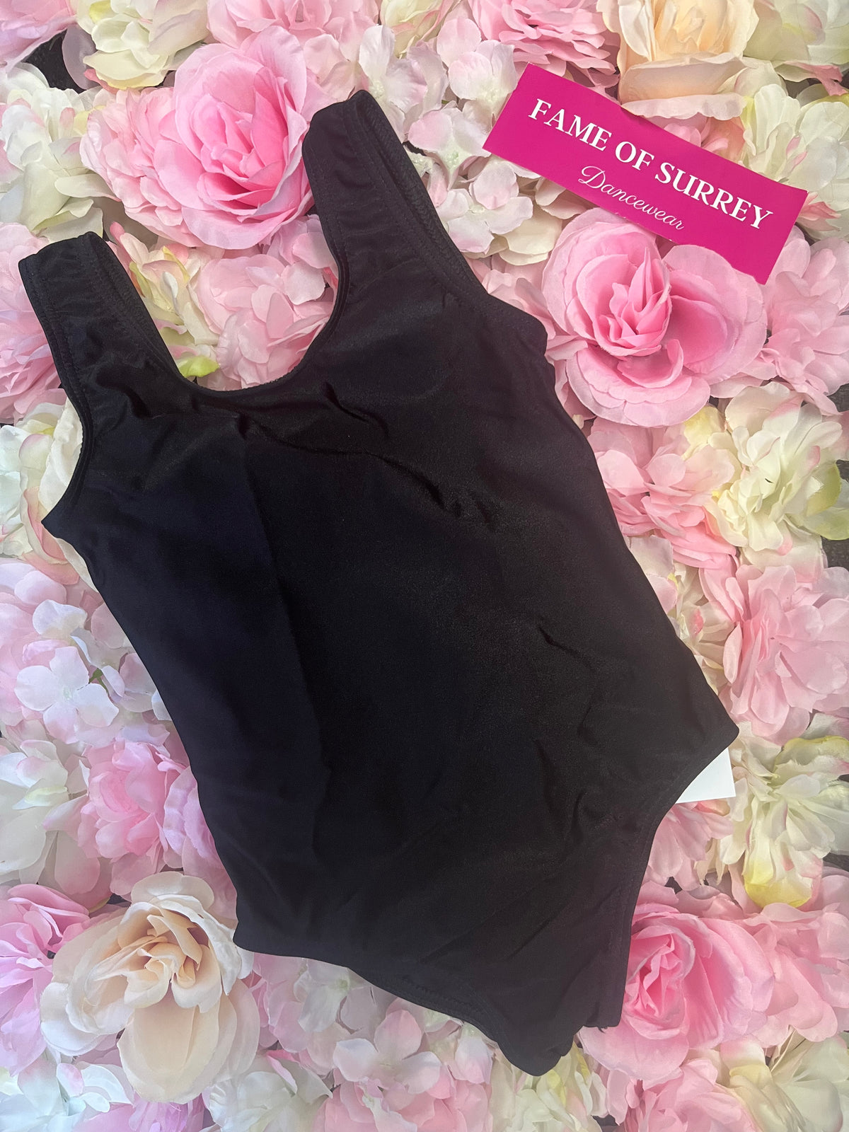 Black Sleeveless Leotard (SDS)