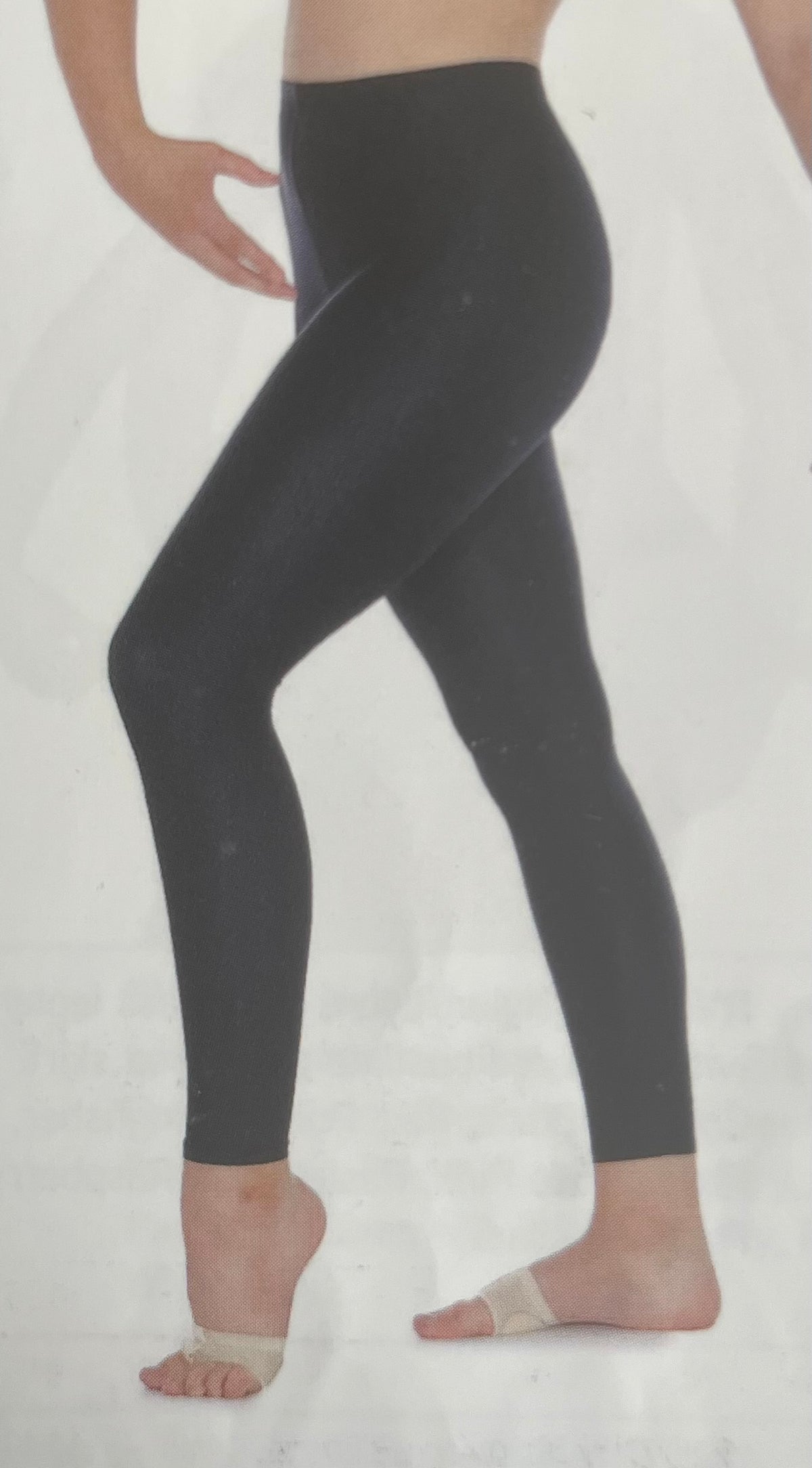 Black Shiny Lycra Leggings (SDS)